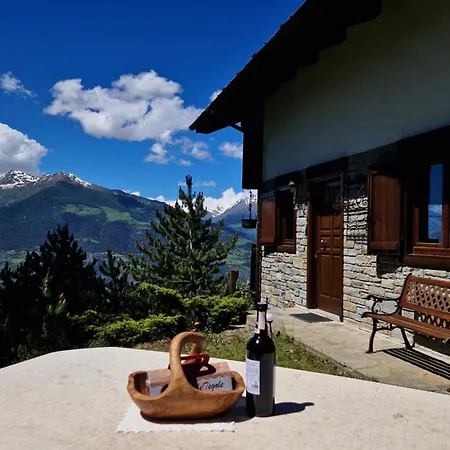 빌라 Grande Cerise - Vicino Ad Aosta E Pila