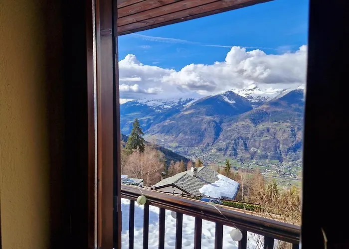 וילה Grande Cerise - Vicino Ad Aosta E Pila